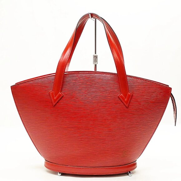 Louis Vuitton LV Hand Bag Saint Jacques Red Epi 500-052625